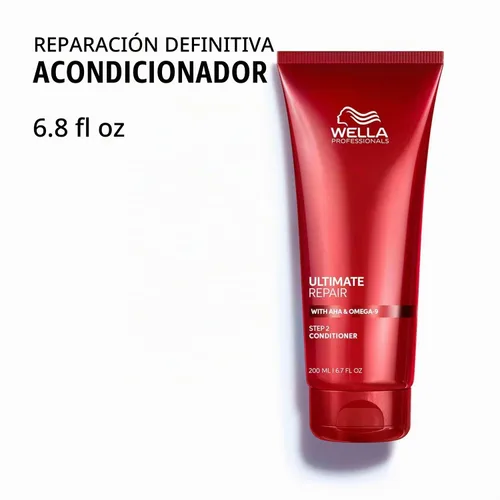 Vista 5 de Wella Professionals ULTIMATE REPAIR Shampoo, Conditioner, and Miracle Hair Rescue Luxury Leave-In Treatment Bundle