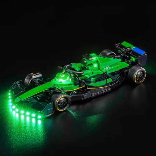 Vista 18 de Kit de luces LocoLee Compatible con Lego 77251 McLaren F1 Team MCL38 Coche de Carrera - Solo Luz Sin Modelo, Accesorios de Iluminación LED