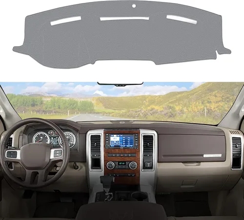 Vista 9 de Tapete para cubierta de salpicadero compatible con Chevy Silverado GMC Sierra 99-06, Chevy Suburban Tahoe GMC Yukon/XL 00-06, Chevy Avalanche 01-06
