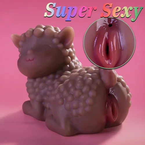 Vista 8 de Muñeca sexual realista Torso para hombres, masturbador masculino de oveja con vaginal apretado, anal profundo, tamaño completo, lindo juguete sexual