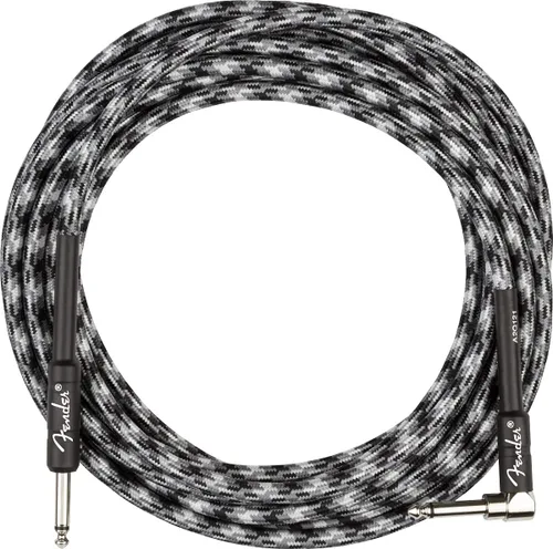 Vista 11 de Fender Cable de instrumento original de 18.6 pies, recto, negro, 1 paquete