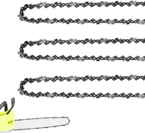 Vista 10 de 5 cadenas de motosierra de 6 pulgadas, cadenas de repuesto para mini motosierra eléctrica portátil inalámbrica de 6 pulgadas, cadenas para mini