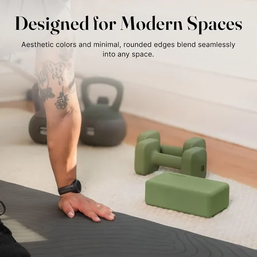 Vista 6 de WeGym Yoga blocks with Anti-Slip, Comfortable Grip, Sturdy Sides for Secure Workouts at Home, for Yoga, and Pilate Training