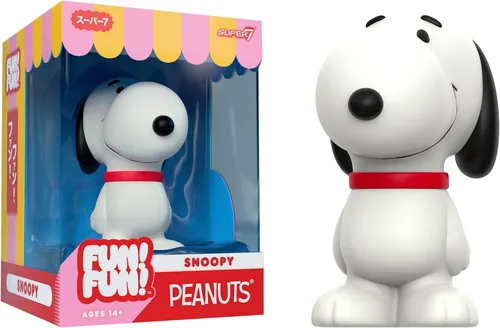 Vista 11 de Super7 ¡Diversión! ¡Diversión! Figura de vinilo de Snoopy de Peanuts (Abrigo inflado) – Figura de acción de Peanuts de 5 pulgadas – Coleccionables