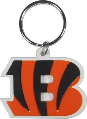 Vista 16 de NFL cadena de hule flexible para llavero