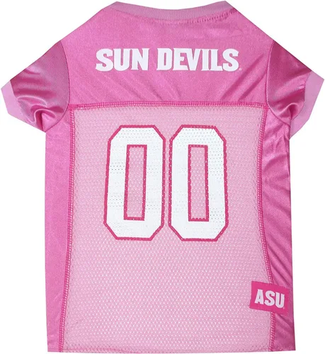Vista 12 de Pets First Camiseta de la NCAA para perros y gatos, camiseta rosa de California Golden Bears, talla XS. Lindo traje rosa para mascotas