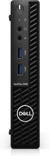 Vista 4 de Dell OptiPlex 3000 3080 - Computadora de sobremesa Intel Core i3 de 10ª generación i3-10100T de cuatro núcleos (4 núcleos) 3 GHz, DDR4 SDRAM de 8 GB