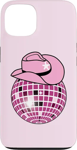 Vista 7 de Cowboy Hat Disco Ball Pink Cowgirl Case for iPhone 17