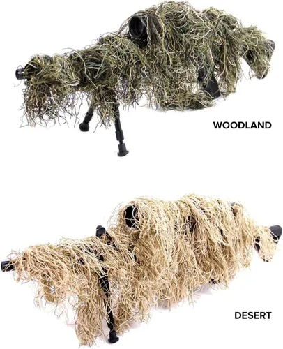 Vista 5 de Arcturus Envoltura Ghillie para Rifle - Camuflaje Fácil para Tu Rifle de Caza