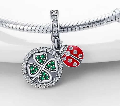 Vista 163 de LNQOBU Happy Life - Colgante para pulseras de abalorios, plata de ley 925 para mujer (con un espaciador de cuentas)