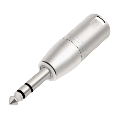 Vista 7 de Paquete de 2 adaptadores TRS a XLR de 1/4, adaptador equilibrado de 1/4 de pulgada macho a XLR macho para mezclador, micrófono