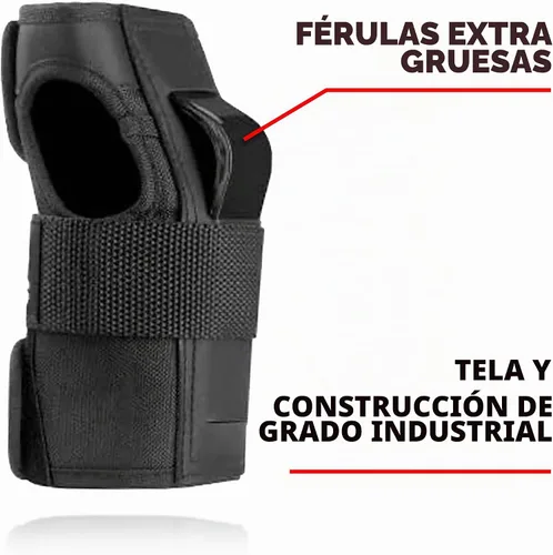 Vista 3 de Protector de muñeca por 187 Killer Pads Negro