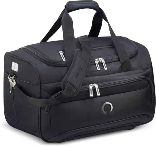 Vista 8 de DELSEY Paris Sky Max 2.0 Softside - Equipaje expandible con ruedas giratorias, Negro -, Sky Max 2.0 Softside - Equipaje expandible con ruedas