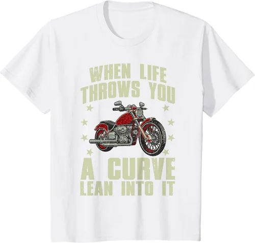 Vista 67 de Funny Motorcycle Racer Design for Men Women Motorcycle Lover T-Shirt Asphalt Grey