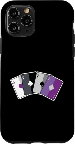 Vista 10 de Funda para iPhone 14 Asexual Ace Pride Flag