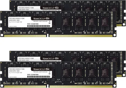 Vista 8 de TEAMGROUP Elite módulo de memoria RAM para computadora de escritorio Canal dual