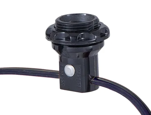Vista 4 de B&P Lamp® Juego de arnés de candelabro E12 de 4 luces, cada uno con anillo fenólico y cables de 18/2 cables (paquete de 2)