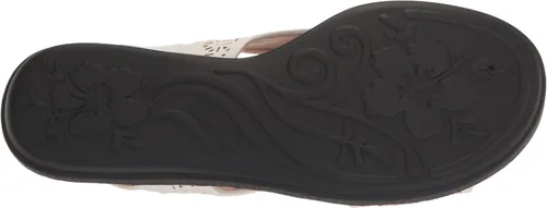 Vista 4 de Easy Street Sandalias Claudia con espalda descubierta, estilo casual, color negro