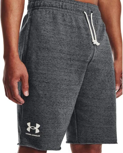 Vista 2 de Under Armour - Shorts Rival Terry de tela de toalla para hombre