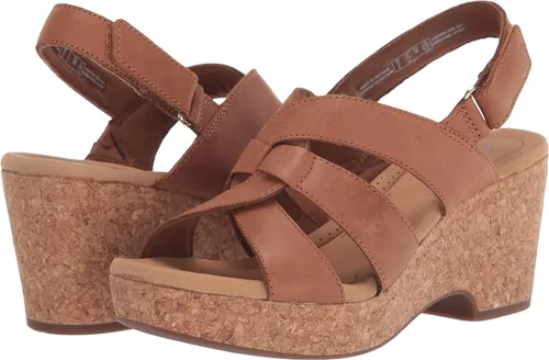 Vista 7 de Clarks - Sandalias de cuña Giselle Beach para mujer