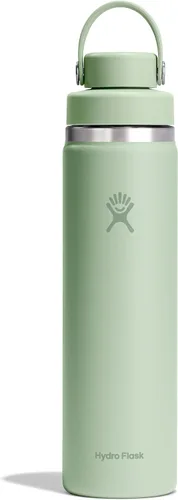 Vista 19 de Hydro Flask Botella de agua – Acero inoxidable aislado – Tapa de boca ancha para chug, antiderrames, a prueba de fugas en rocío de 40 onzas Dew