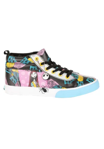 Vista 5 de Zapatos Altos para Mujer Sally de Pesadilla antes de Navidad Multicolor