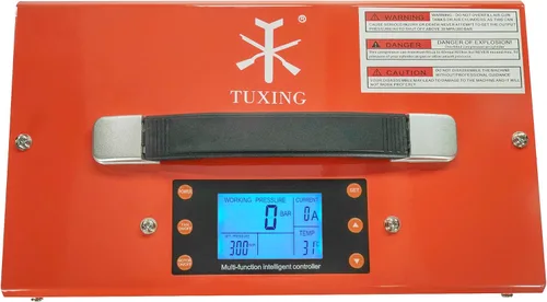 Vista 4 de TUXING Compresor de aire Pcp de 4500 Psi/30Mpa, pantalla LCD digital de presión fija, motor potente de 350 W, alimentado por automóvil 12 V CC