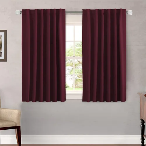Vista 193 de H.VERSAILTEX Cortinas Opacas con Aislamiento Térmico, Paneles de Tratamiento de Ventanas que Oscurecen la Habitación, Cortinas Opacas para Sala