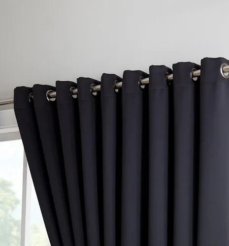 Vista 3 de Warm Home Designs Nicole 2 Extra Large Wall to Wall Curtains 108" x 99" Each with 2 Matching Tie-Backs. Great for Large Windows or as Room