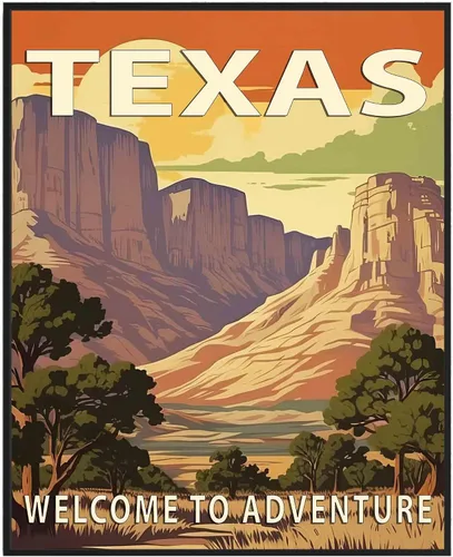 Vista 39 de Póster artístico de Alaska, decoración artística de paisaje retro de Estados Unidos, pintura de montaña y paisaje de aventura para dormitorio, sala