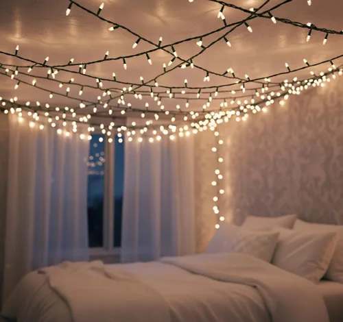 Vista 12 de Brite Star Luces de línea recta de 35 litros, transparente, cable verde