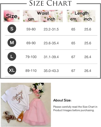 Vista 6 de DRESSTELLS Womens Tutu Skirts A Line Tulle Dress for Women Knee Length Adult Skirt Layered Short Prom Party Midi Skirt