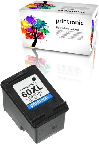 Vista 2 de Cartucho de tinta remanufacturado de repuesto para HP 60 CC640WN (1 negro)
