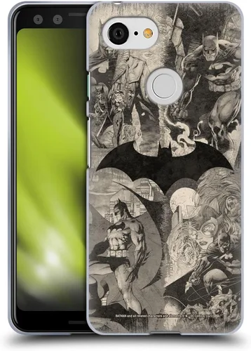 Vista 236 de Head Case Designs Funda de gel Hush con licencia oficial de Batman DC Comics #608 para cómics [protección de grado militar] compatible con Google