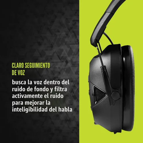 Vista 6 de Peltor Sport Tactical 500 - Orejeras de protección auditiva Bluetooth, clasificación de reducción de ruido de 25 dB, auriculares electrónicos