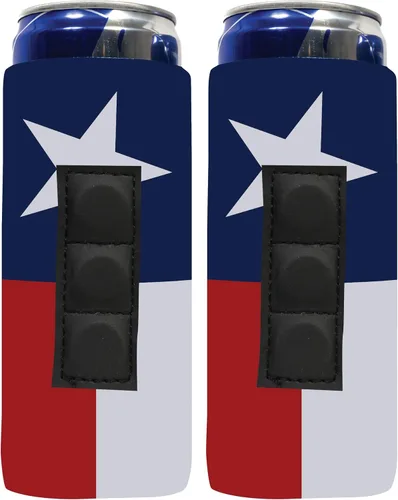 Vista 26 de QualityPerfection Funda magnética delgada para enfriar latas, cerveza/energía, 3 imanes vs 2 imanes, industria estándar, 12 onzas, tamaño delgado