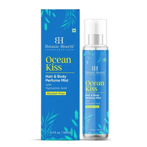 Vista 10 de Botanic Hearth British Rose Spray corporal y perfume para el cabello para mujeres, 3.4 onzas