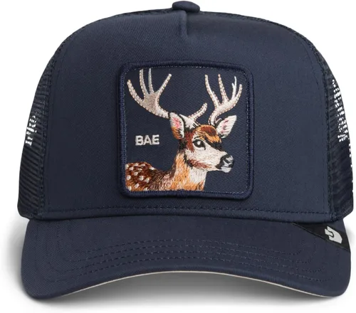 Vista 23 de Goorin Bros. Gorra de Camionero A-Frame The Farm para Hombre Gorra de Béisbol Negro (Aguila Libertad)