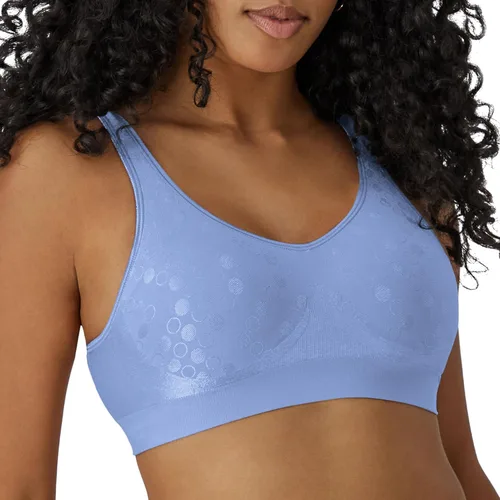 Vista 13 de Bali Sujetadores sin aros para mujer - Comfort Revolution - Brasier sin aros - Ajustable y de apoyo - Talla grande para mujer Trópico de almendras