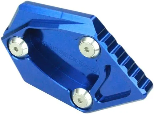 Vista 24 de Krace Soporte lateral para motocicleta, placa de ampliación de pie lateral, almohadilla de extensión para Yamaha YZF R1 2009-2016