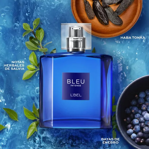 Vista 2 de L'BEL - Bleu Intense Perfume para Hombre Larga Duración 3.4 fl oz/3.4 Oz