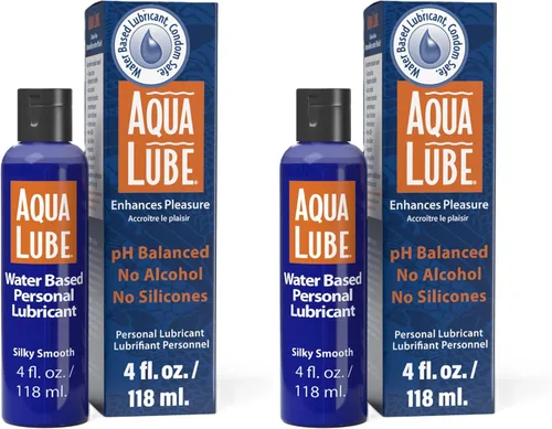 Vista 8 de Aqua Lube I Personal Lubricante a base de agua I Silky & Smooth I para hombres y mujeres I Bolsa de 144 unidades I 0.1 fl oz / 0.1 fl oz cada uno