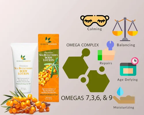 Vista 6 de Seabuckwonders Crema facial orgánica de espino amarillo, 1 onza