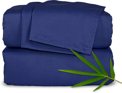 Vista 9 de Pure Bamboo Sábanas Twin, Juego de Sábanas de Cama de Viscosa 100% Orgánica Genuina Derivada de Bambú, Lujosamente Suaves y Refrescantes, Doble