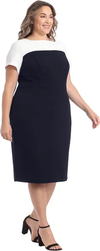 Vista 5 de London Times Funda con cuello bote para mujer