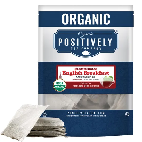 Vista 130 de Bolsas de hojas sueltas para té. Orgánicas por USDA. Positively Tea LLC.