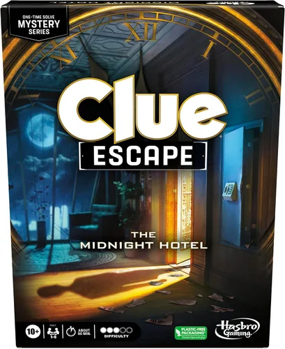 Vista 17 de Clue Escape: The Illusionist's Club Juego de mesa Juego familiar de Escape Room Misterio de resolución de 1 vez A partir de 10 años 1-6
