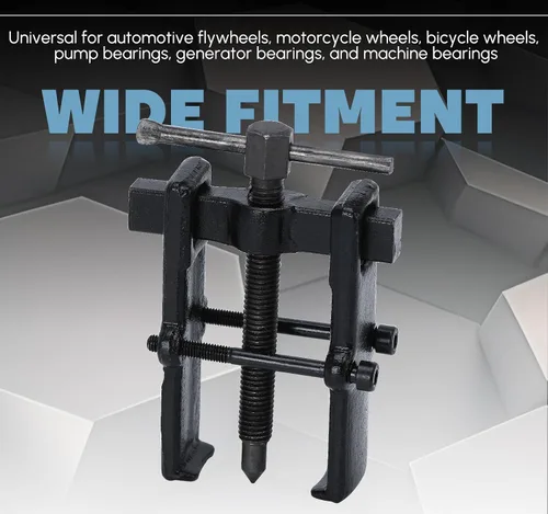Vista 3 de Hypertune Universal 2.5 pulgadas dos mandíbula piloto cojinete engranaje extractor de engranajes herramienta de acero al carbono bomba ajustable