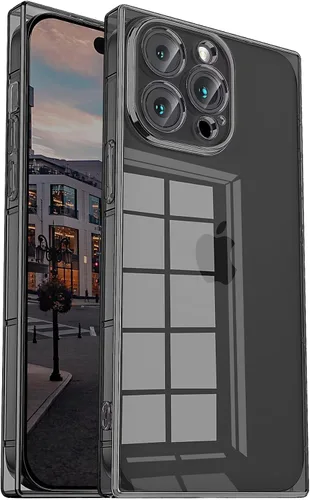 Vista 12 de Funda Tzomsze Compatible con iPhone Air Clear Funda, Protección de Cámara, Esquinas Reforzadas TPU Delgada Resistente a Golpes Funda Protectora