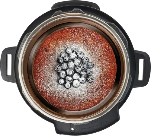 Vista 6 de Instant Pot 5252078 - Sartén redonda oficial con tapa de silicona, 7 pulgadas, color rojo